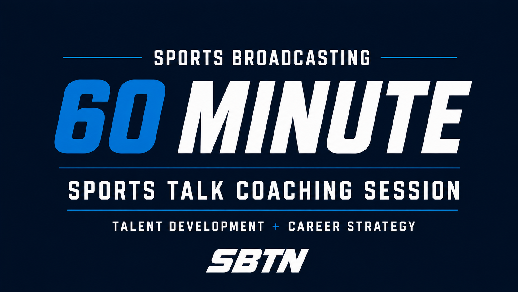 60-Minute Individual Session with Sports Talk Coach